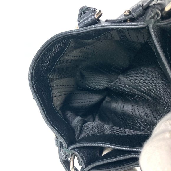 SALVATORE FERRAGAMO Black Leather Shoulder Bag - Picture 11 of 14